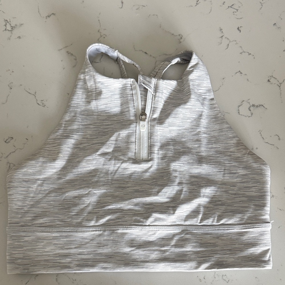 Lululemon high neck long line energy bra